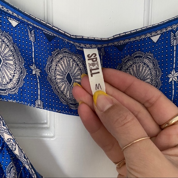 Rare SPELL coyote backless shift dress - Picture 7 of 9